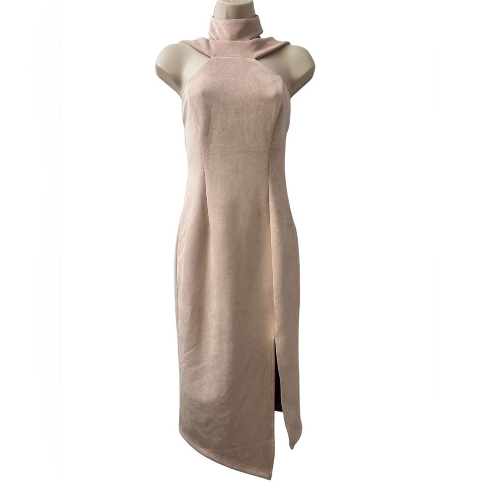 Seek the Label Bodycon Midi Dress in Cream Size S